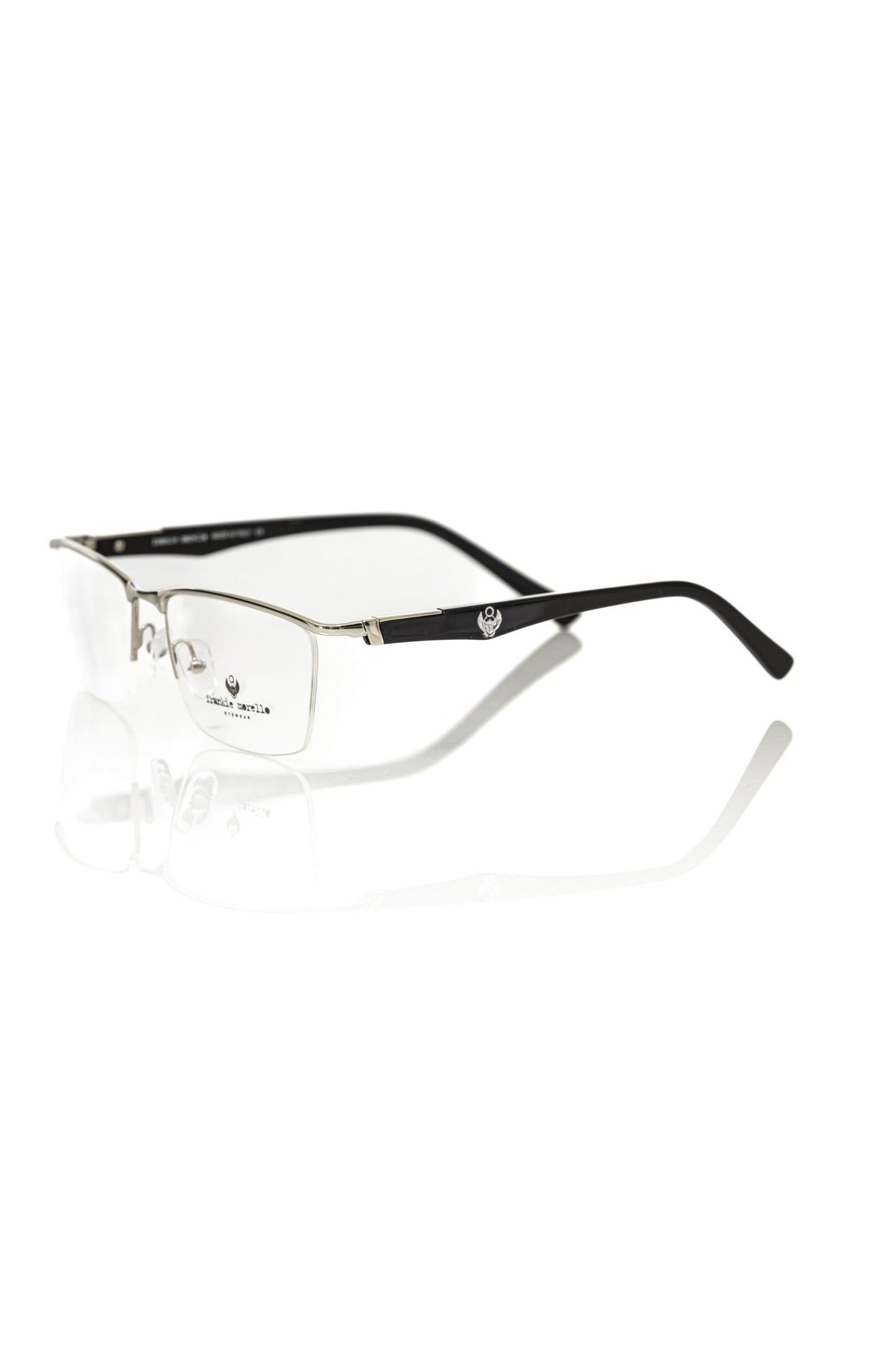 Frankie Morello Black Metallic Fibre Frame