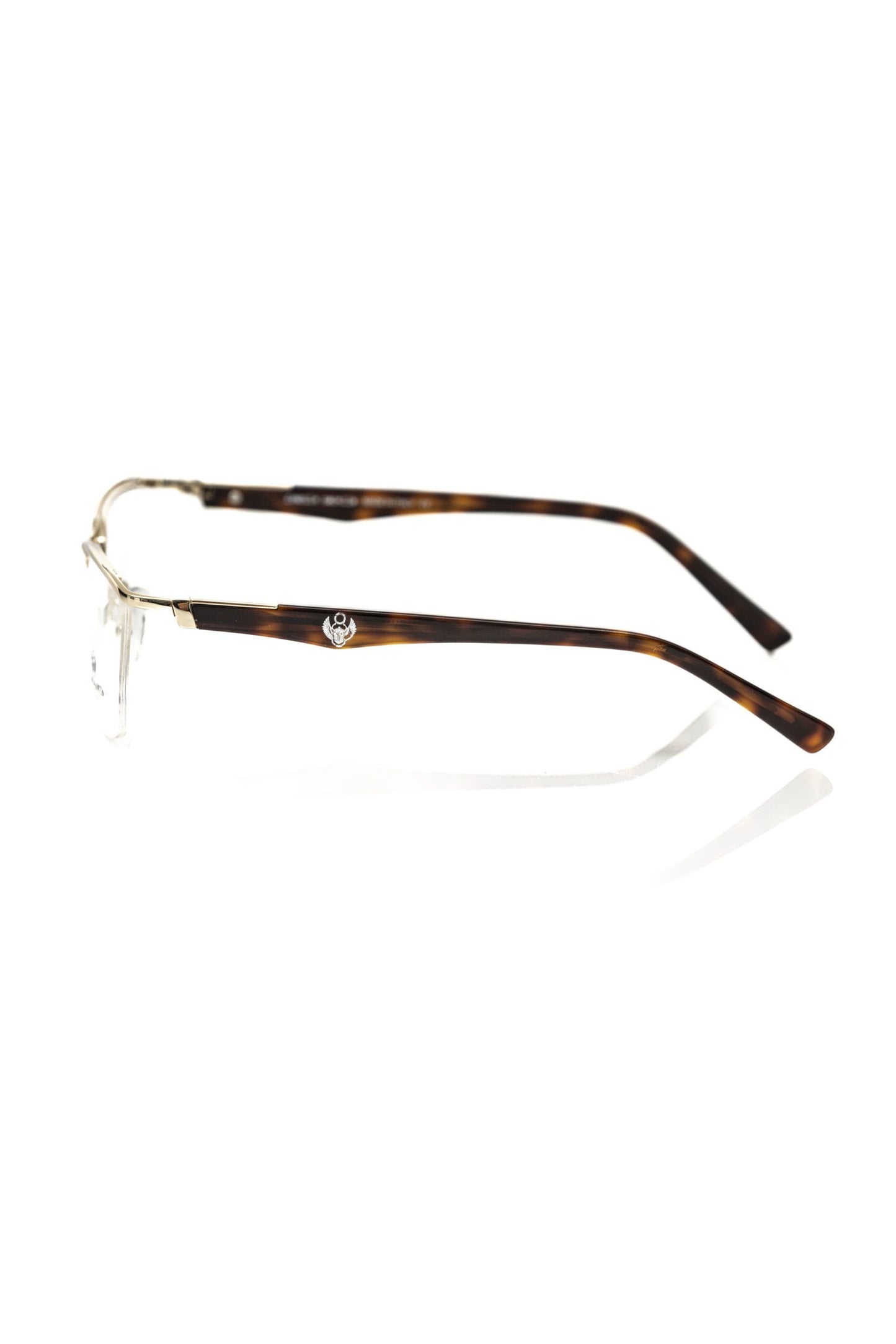 Frankie Morello Gold Metallic Fibre Frame