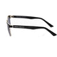 Frankie Morello Black Metallic Fibre Sunglasses