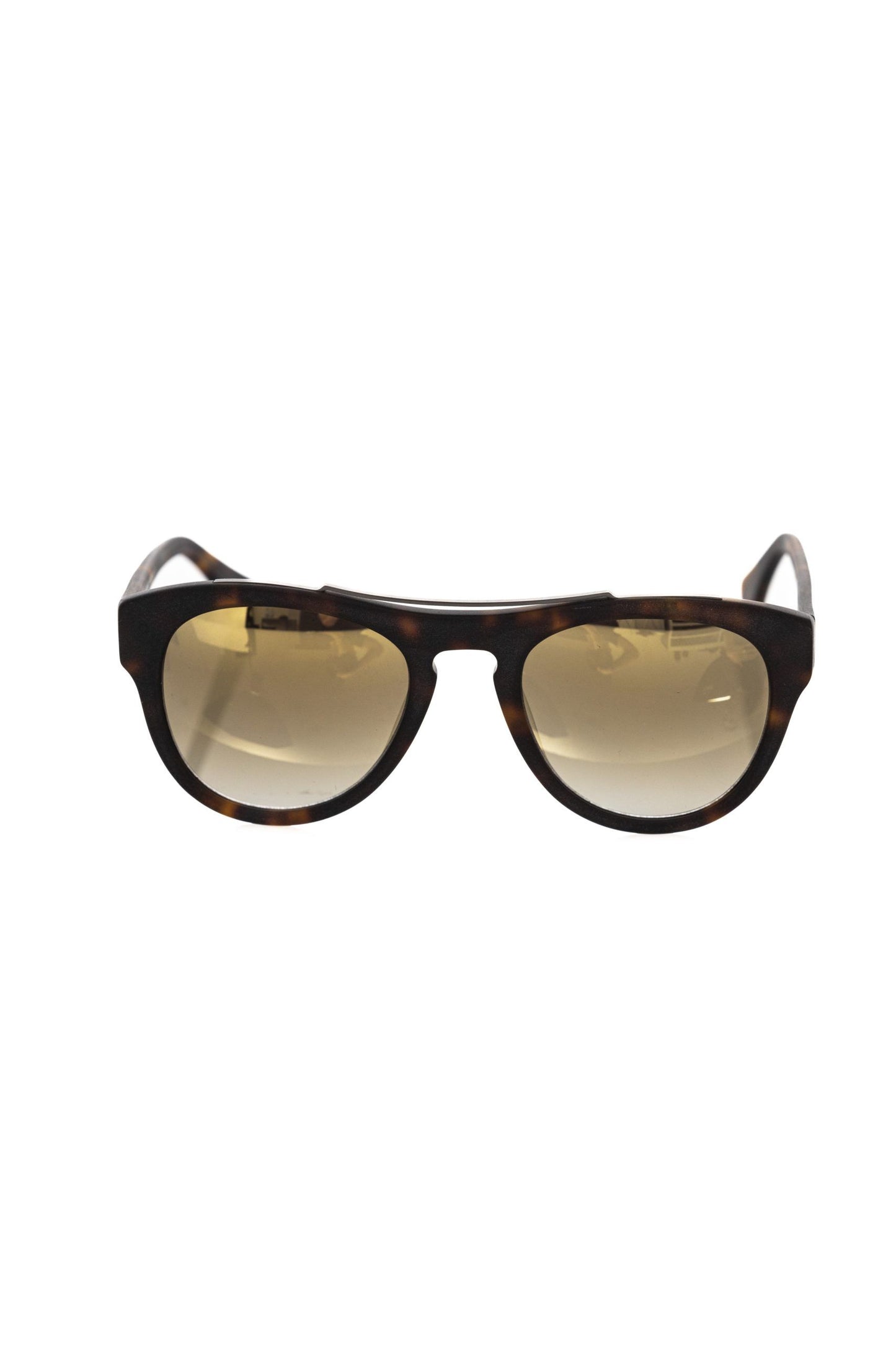 Frankie Morello Brown Acetate Sunglasses