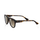 Frankie Morello Brown Acetate Sunglasses