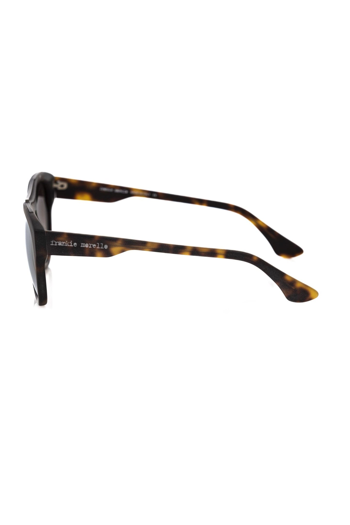 Frankie Morello Brown Acetate Sunglasses