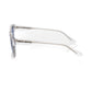 Frankie Morello White Acetate Sunglasses