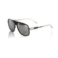 Frankie Morello Black Metallic Fibre Sunglasses