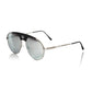 Frankie Morello Multicolor Metallic Fibre Sunglasses