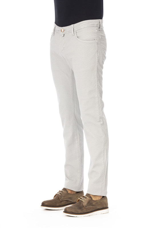 Jacob Cohen Elegant Gray 5-Pocket Designer Jeans