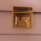 Michael Kors Pink MINDY Leather Shoulder Bag