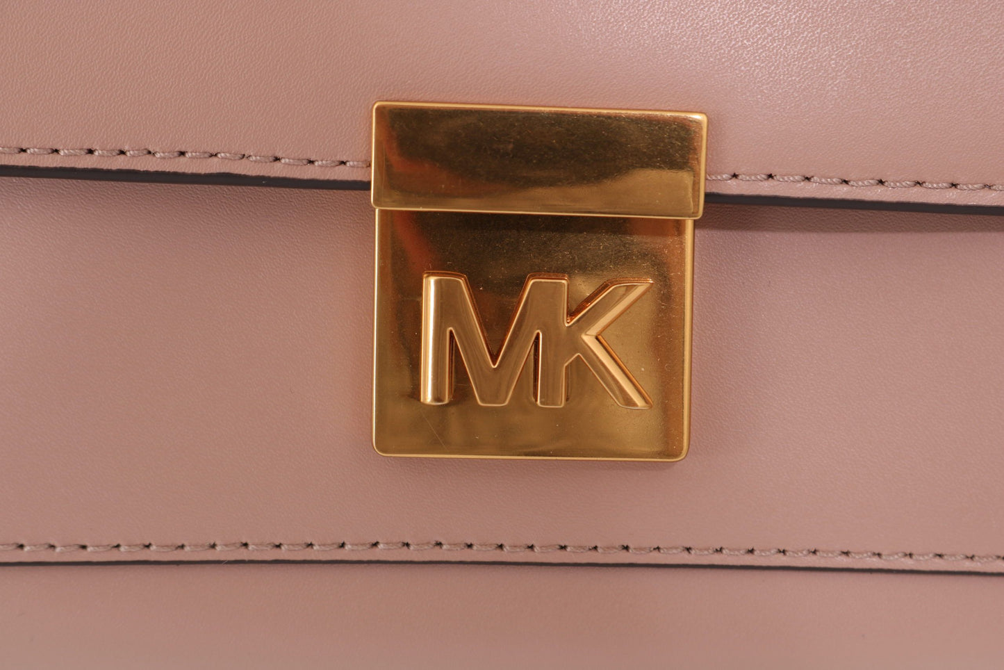 Michael Kors Pink MINDY Leather Shoulder Bag