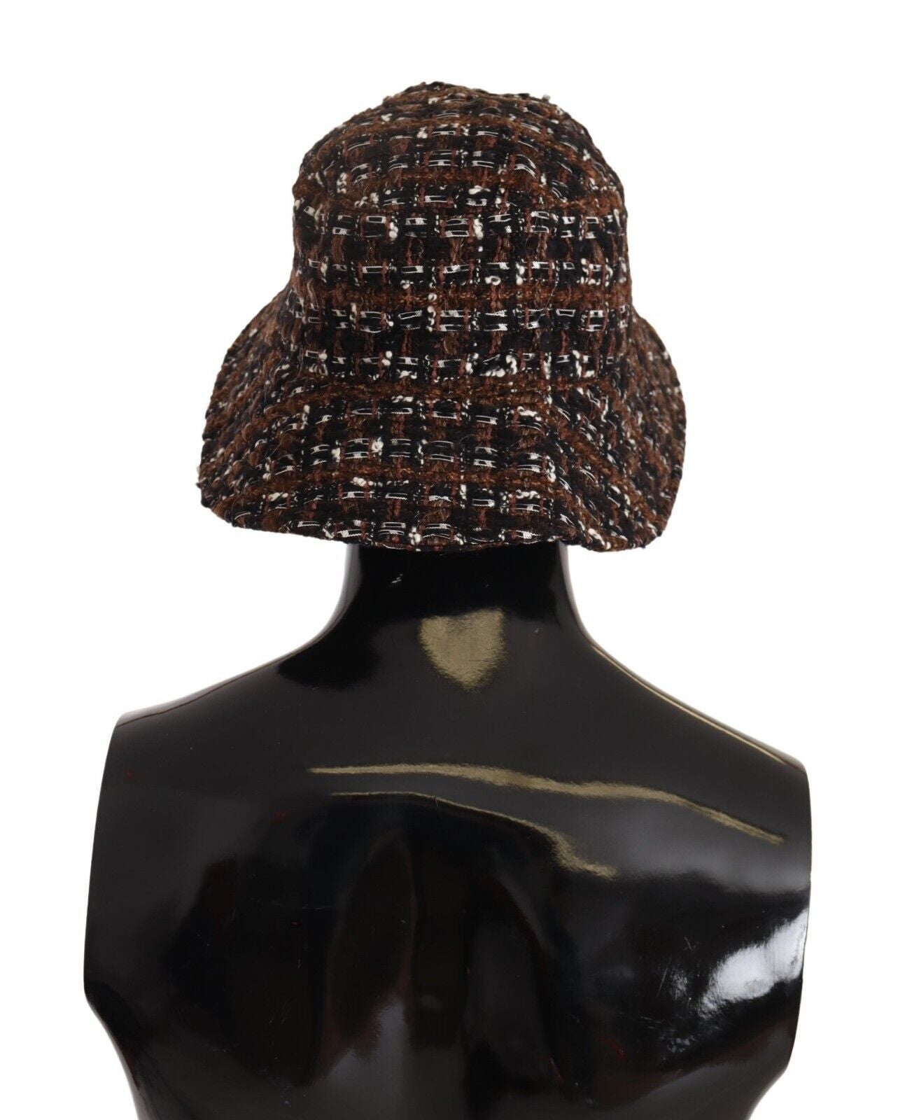 Dolce & Gabbana Multicolor Fabric Woven Wide Brim Bucket Hat