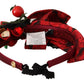 Dolce & Gabbana Red Tiara Berry Fruit Crystal Bow Hair Diadem Headband