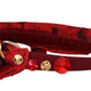 Dolce & Gabbana Red Tiara Berry Fruit Crystal Bow Hair Diadem Headband