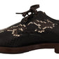 Dolce & Gabbana Brown Derby Exotic Leather Men Shoes