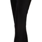 Dsquared² Black Wool High Waist Skinny Women Pants