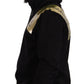 Dolce & Gabbana Black Gold Logo Hooded Sweatshirt