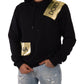 Dolce & Gabbana Black Gold Logo Hooded Sweatshirt