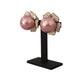 Dolce & Gabbana Gold Tone Maxi Faux Pearl Floral Clip-on Jewelry Earrings