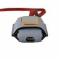 Dolce & Gabbana Light Blue Red Leather Strap Gold Metal Airpods Case