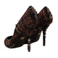 Dolce & Gabbana Multicolor Tweed Pointed Stiletto Pumps Shoes