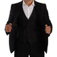 Dolce & Gabbana Black Slim Fit 2 Piece SICILIA Blazer