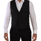 Dolce & Gabbana Black Slim Fit 2 Piece SICILIA Blazer