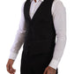 Dolce & Gabbana Black Slim Fit 2 Piece SICILIA Blazer