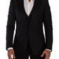 Dolce & Gabbana Black Slim Fit 2 Piece SICILIA Blazer