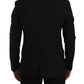 Dolce & Gabbana Black Slim Fit Vest 2 Button MARTINI Blazer