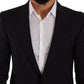 Dolce & Gabbana Black Slim Fit Vest 2 Button MARTINI Blazer