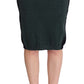 MILA SCHÖN Green Wool Blend Pencil Skirt