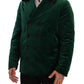 Dolce & Gabbana Green Velvet Double Breasted Jacket