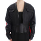 KAALE SUKTAE Black Short Croped Coat Bomber Jacket