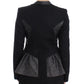 KAALE SUKTAE Black Short Blazer Coat Biker Jacket