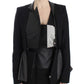 KAALE SUKTAE Black Short Blazer Coat Biker Jacket