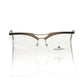 Frankie Morello Gold Metallic Fibre Frames