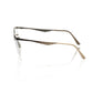 Frankie Morello Gold Metallic Fibre Frames