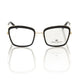 Frankie Morello Black Metallic Fibre Frames