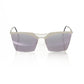 Frankie Morello Silver Metallic Fibre Sunglasses