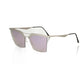 Frankie Morello Silver Metallic Fibre Sunglasses