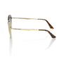 Frankie Morello Beige Metallic Fibre Sunglasses