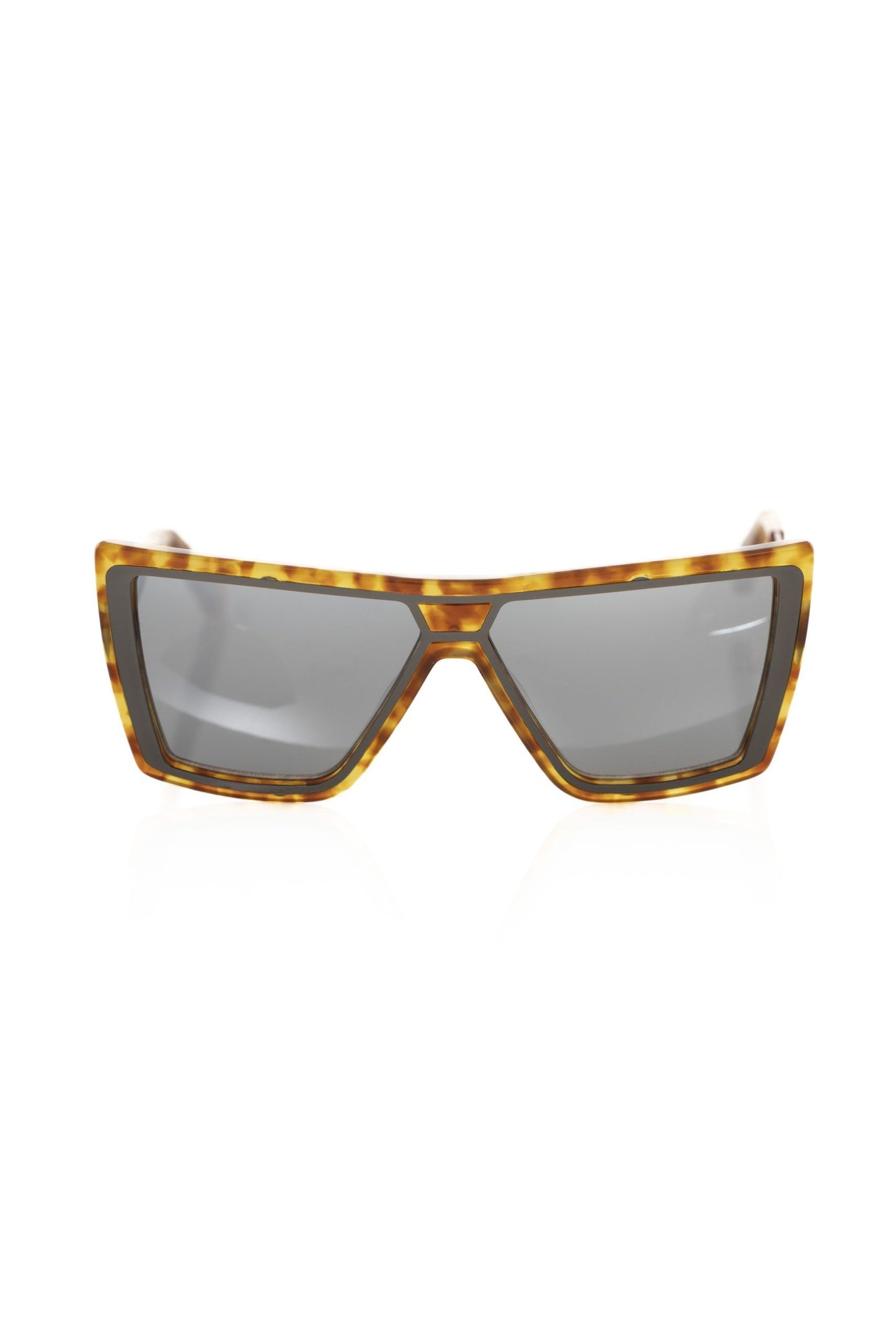 Frankie Morello Brown Acetate Sunglasses