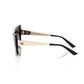 Frankie Morello Black Acetate Sunglasses