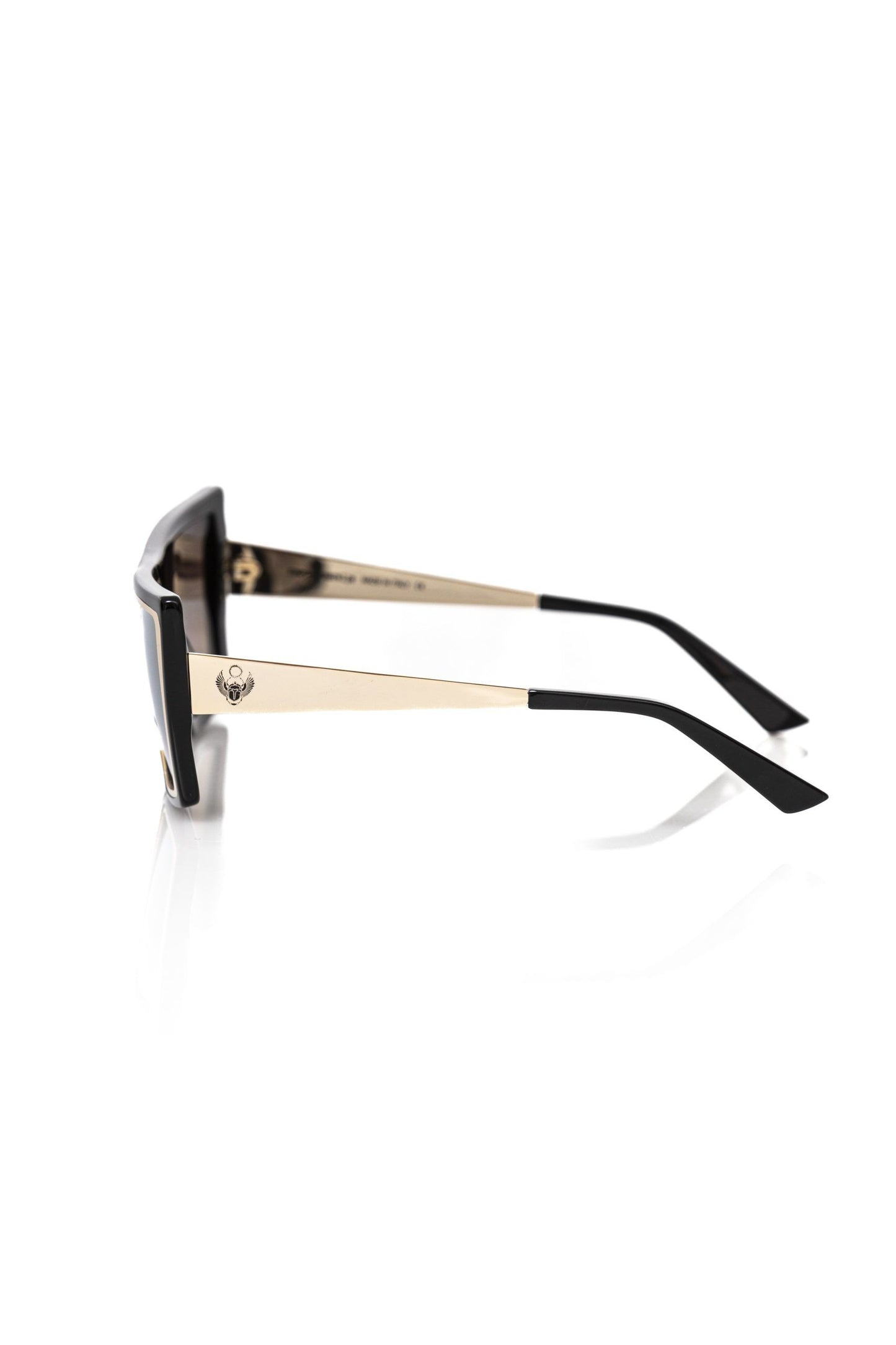 Frankie Morello Black Acetate Sunglasses