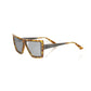 Frankie Morello Brown Acetate Sunglasses