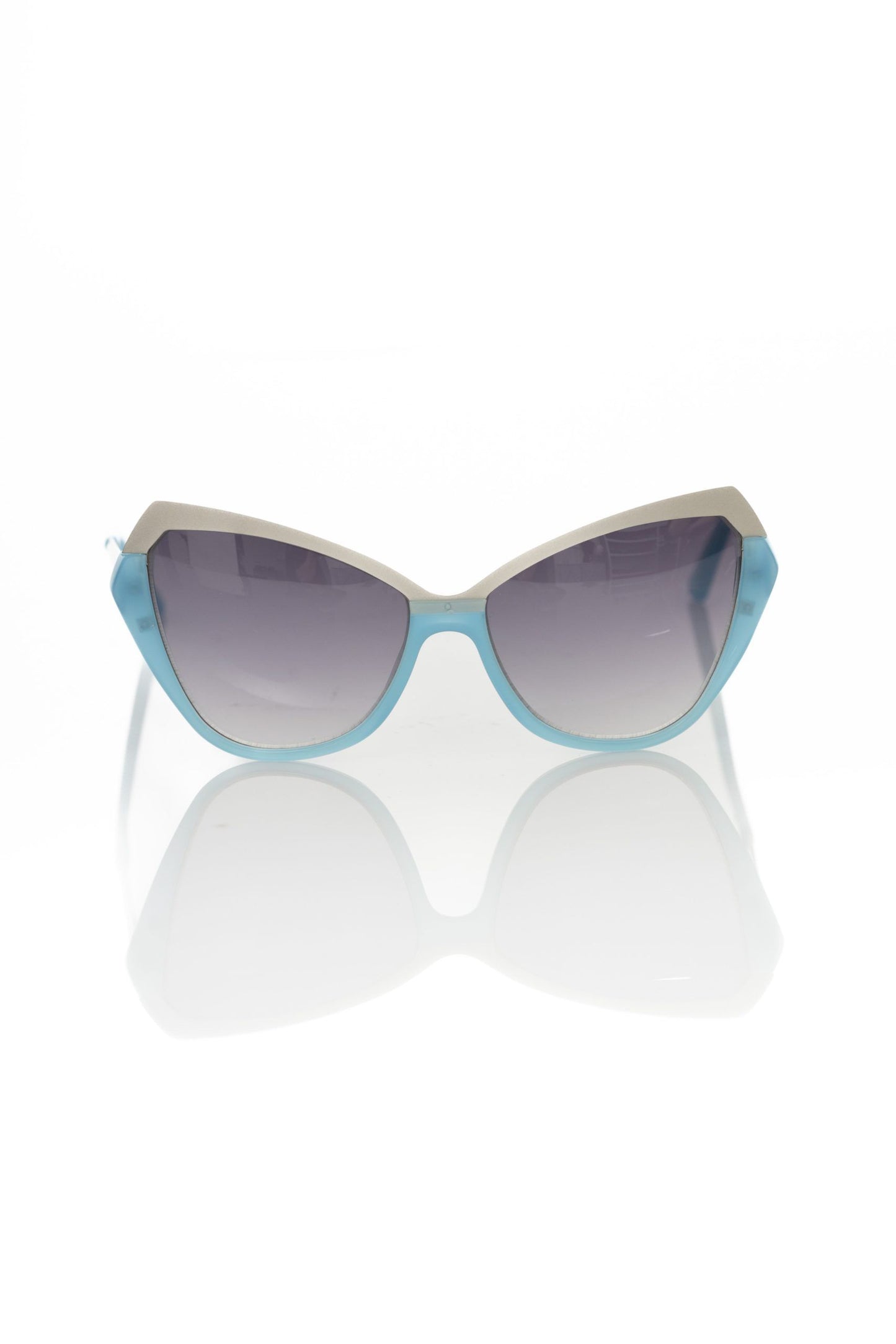 Frankie Morello Light Blue Acetate Sunglasses