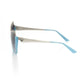 Frankie Morello Light Blue Acetate Sunglasses