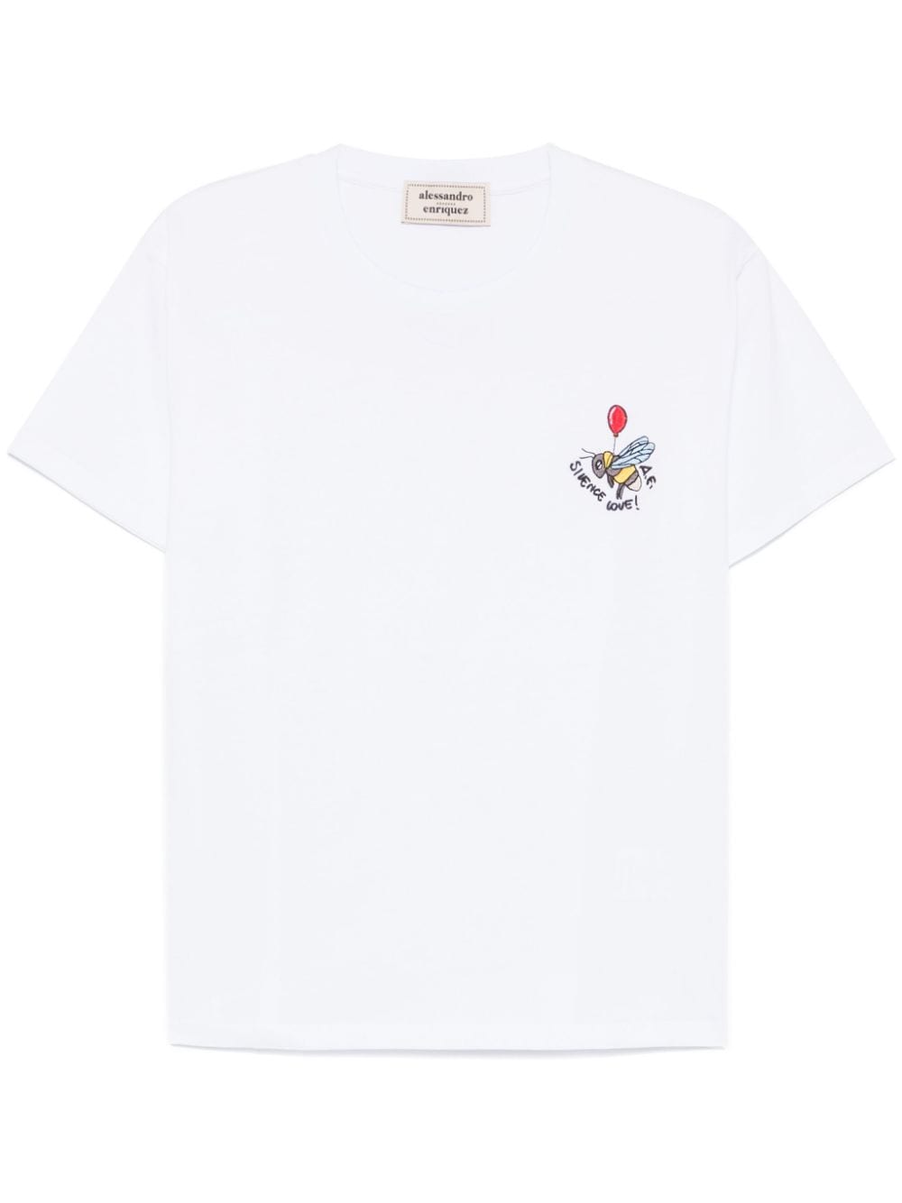 ALESSANDRO ENRIQUEZ White Polo Shirt