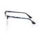 Frankie Morello Blue Metallic Fibre Frames