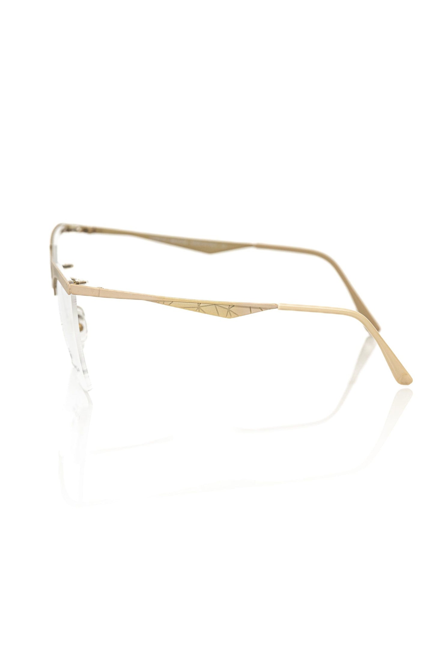 Frankie Morello Brown Metallic Fibre Frames