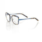 Frankie Morello Blue Metallic Fibre Frames