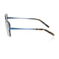 Frankie Morello Blue Metallic Fibre Frames